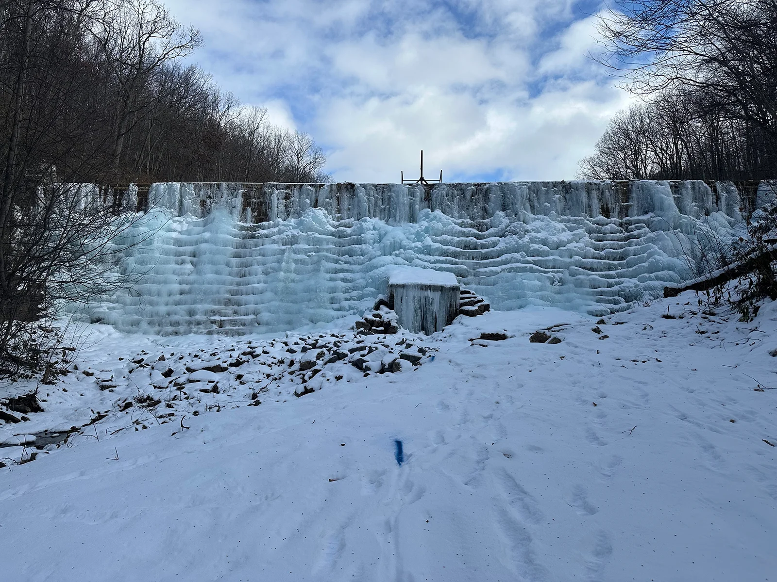 Frozen Dam