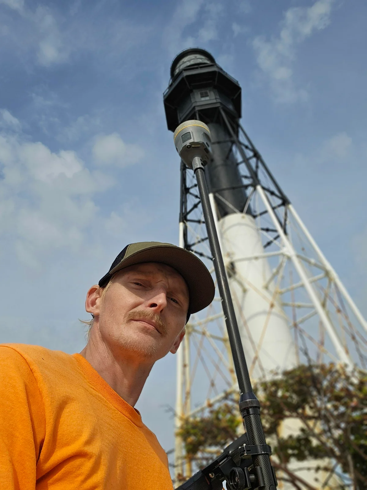 Lighthouse above