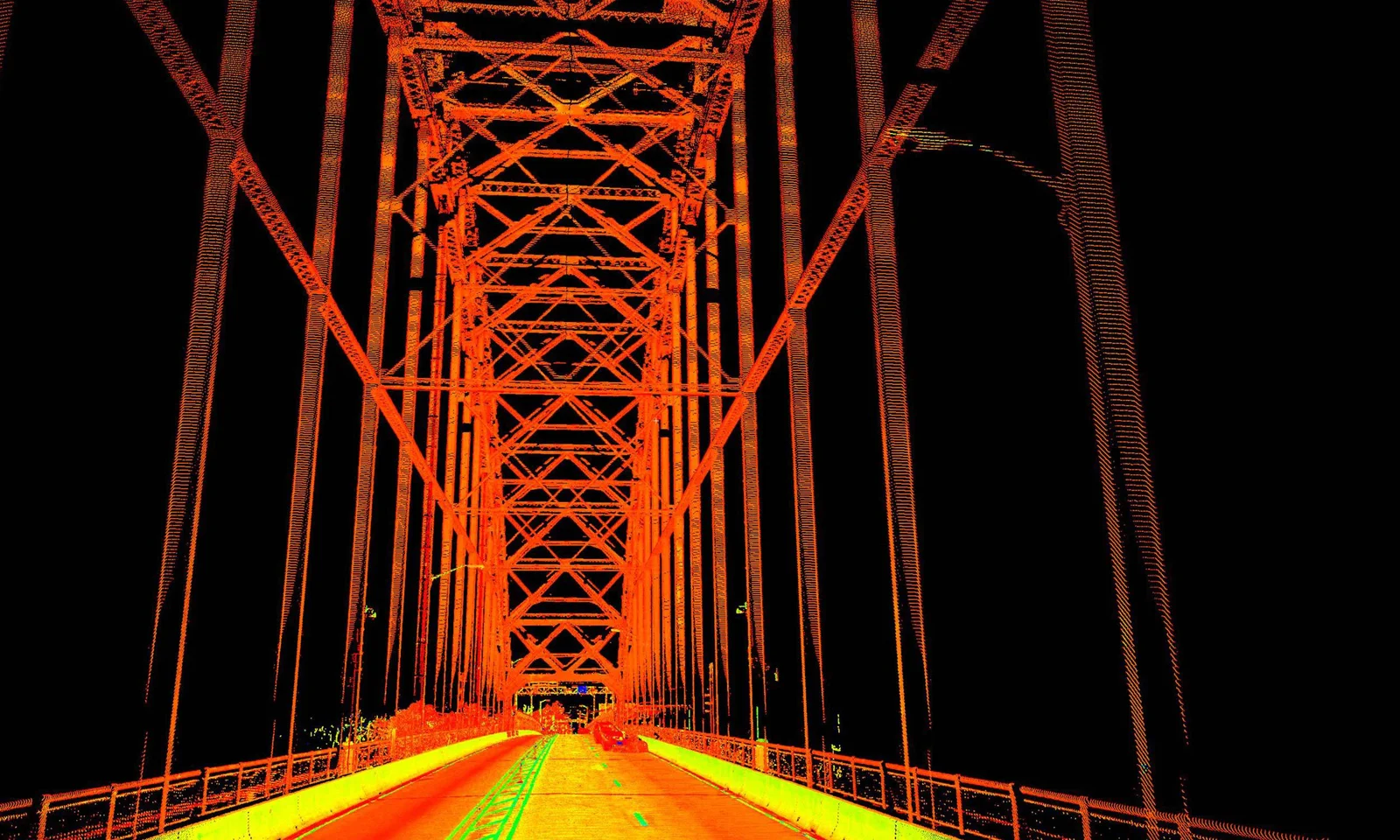 news look at 3d scanning bridge