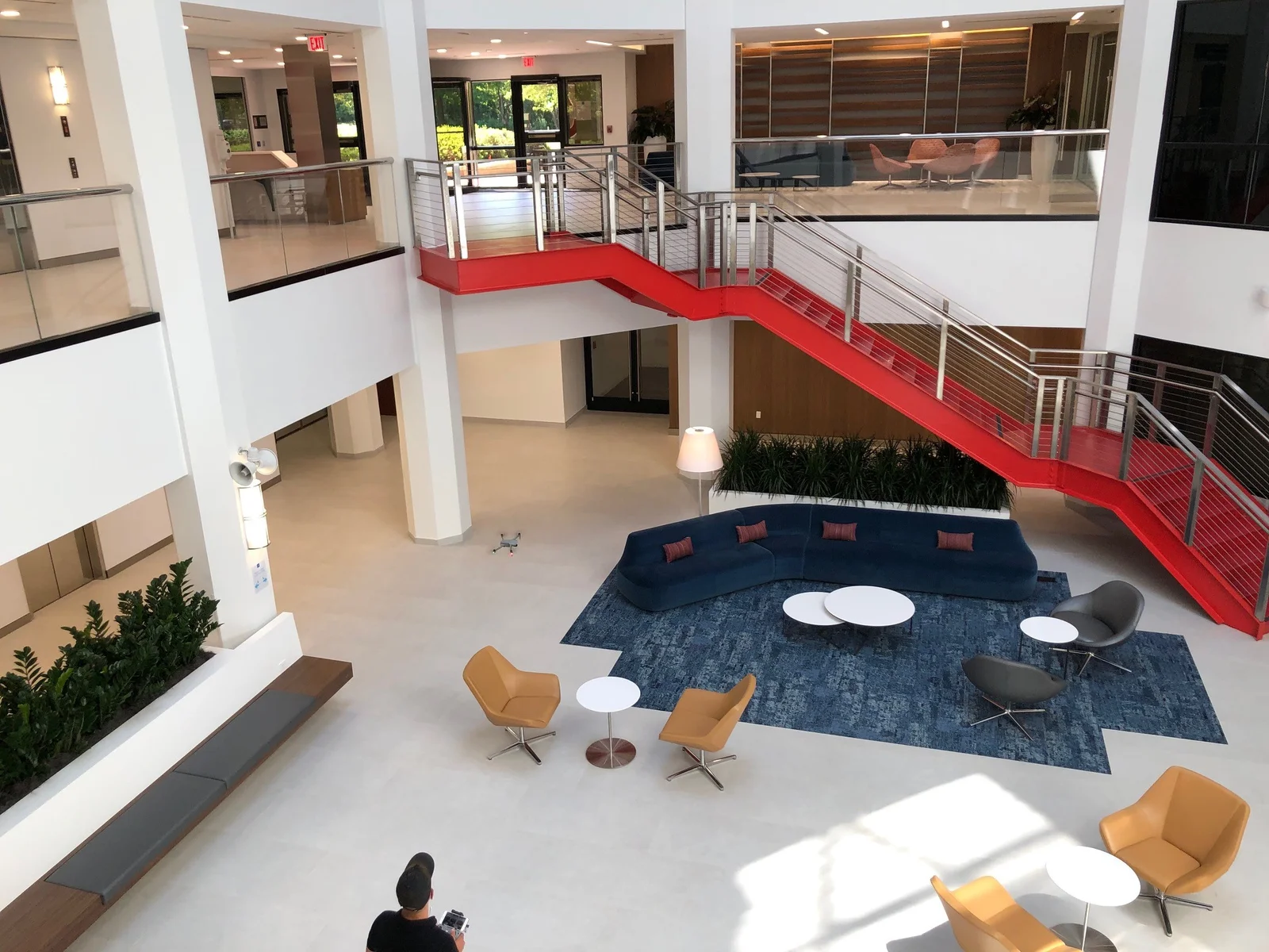Stairs and UAV