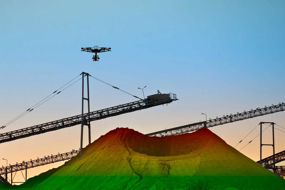 Stockpile UAV